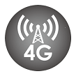 4G : 4G Module + External Antenna + Internal Cable (Optional)